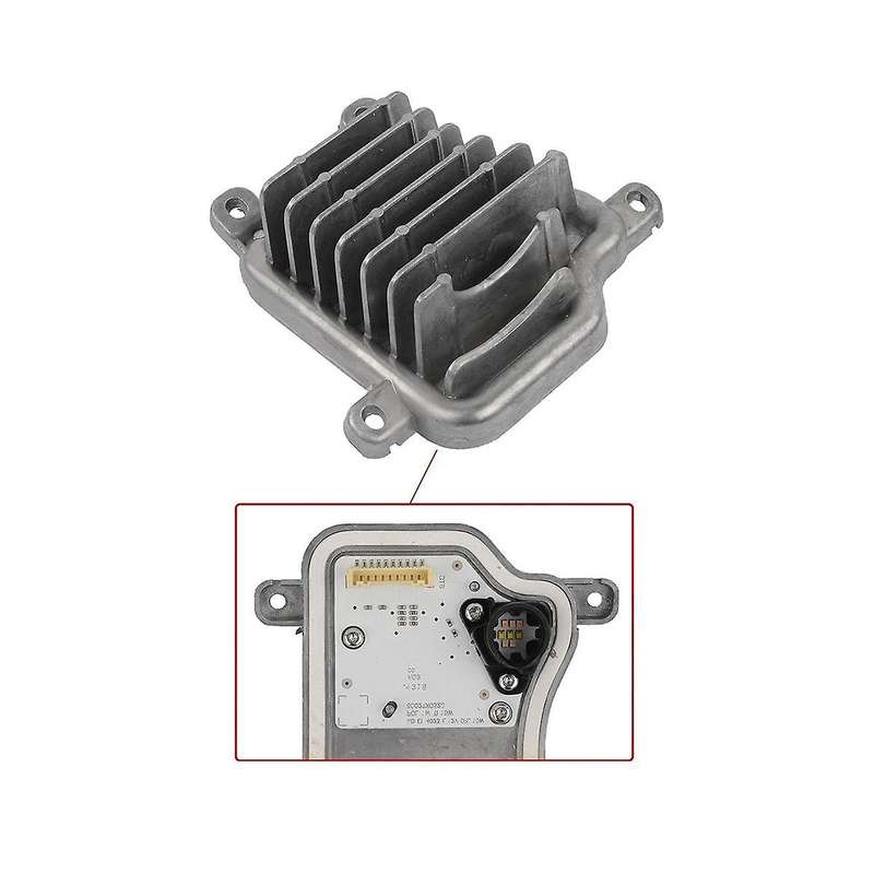 1Pair Headlight LED Module with Heat Sinks 80A998473A 80A998474A for Q5 SQ5 3.0L 2017-2020 DRL Runn