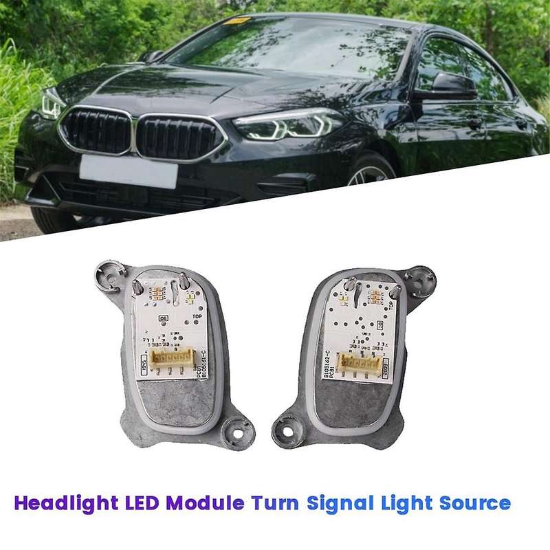 1Pair Headlight LED Module Turn Signal for 1 2 Series F44 F40 118i 2020-2022 63119448115 63119448116