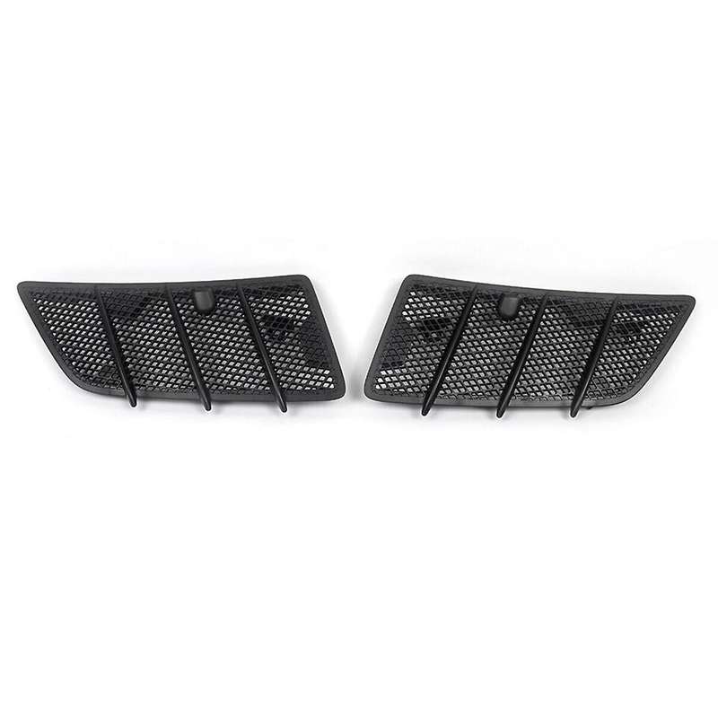 1Pair Hood Air Vent Grille Cover for ML -Class W164 2007-2012 ML320 350 ML63AMG GL350 Radiator Vent