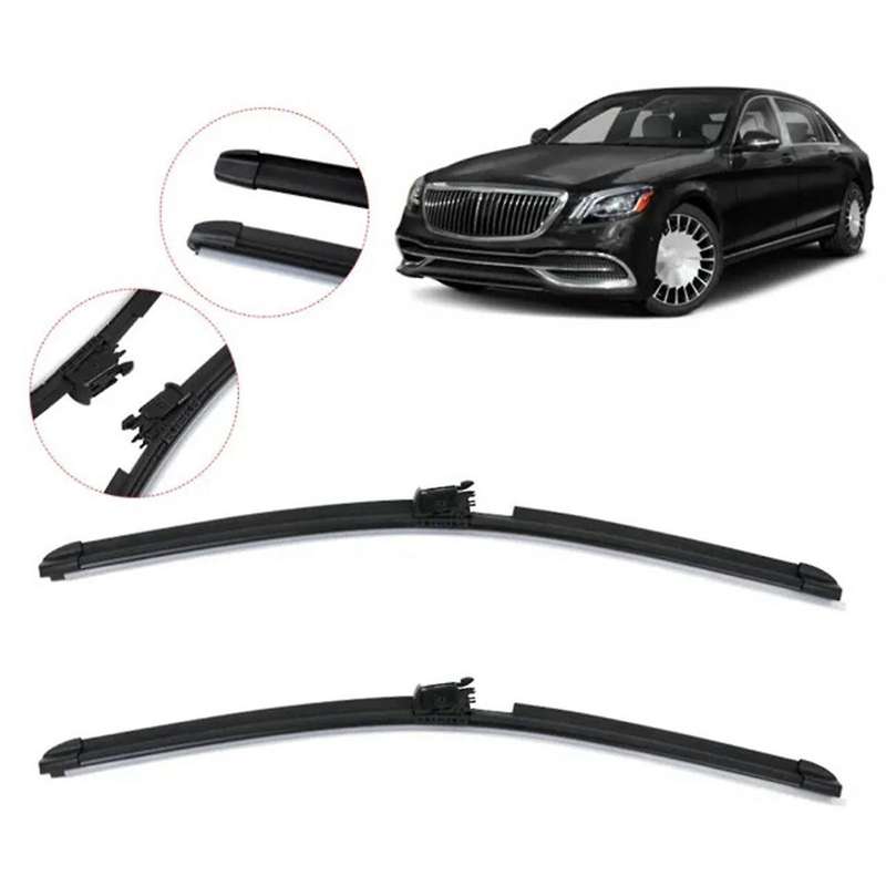 1Pair High Quality Car Windshield Wiper Blades for S450 S550 S550e S560 15-20 A2228201145 2228201145