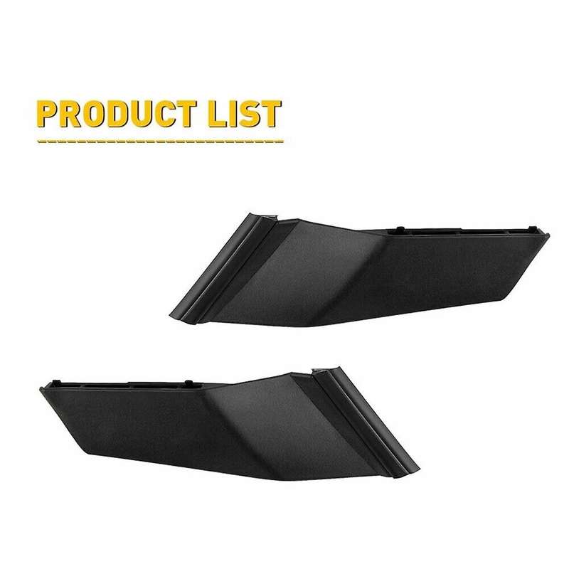 1pair Hood Side Ventila Plate Seal 55084-02250 55083-02010 for 2014-2019 to Cowl Cover Extension