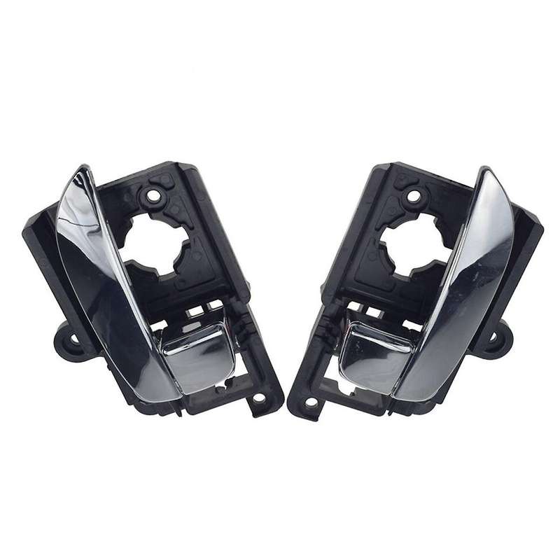 1Pair Inner Door Handle Chrome Trim Assembly 82610-0Q000 82620-0Q000 for Sedan 2007-2015 826100Q000
