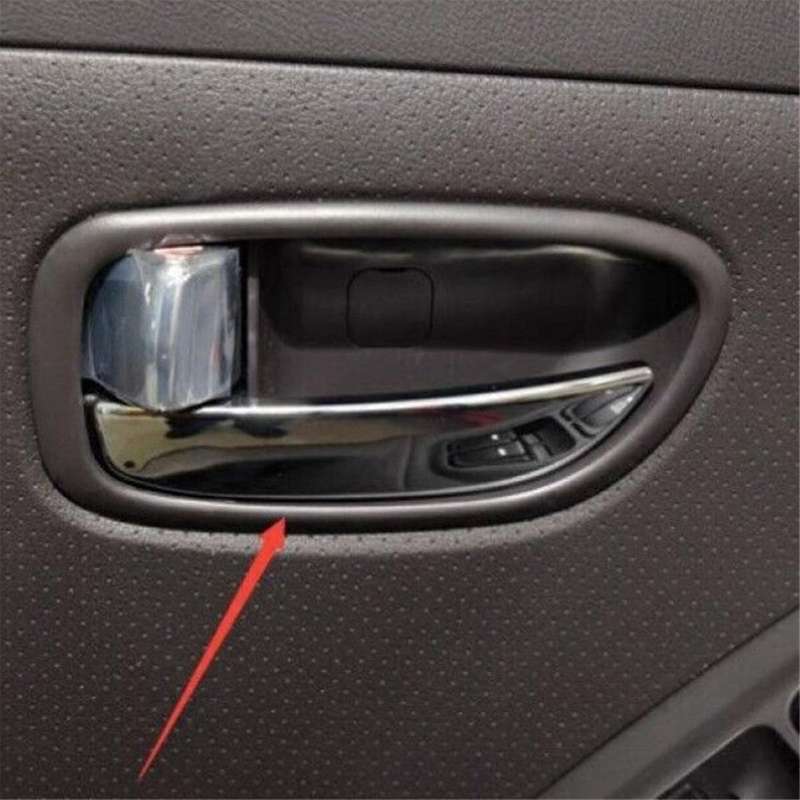 1Pair Inner Door Handle Chrome Trim Assembly 82610-0Q000 82620-0Q000 for Sedan 2007-2015 826100Q000
