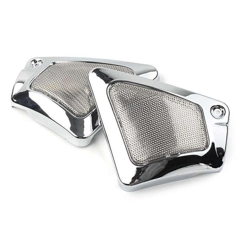 1pair L&r Front Airbox Frame Neck Side Cover for V-rod Vrscd Vrscdx Vrsca 2002-2017, A
