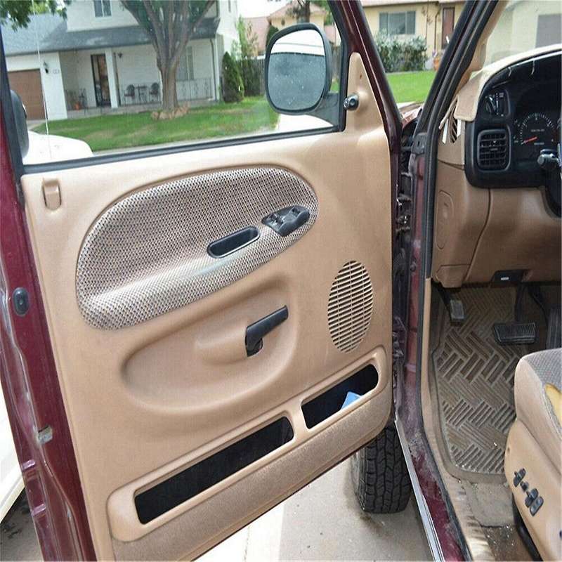 1Pair L+R Interior Door Pull Handle Cup for Ram 1500 3500 2500 1994-2001 4741405 4741404
