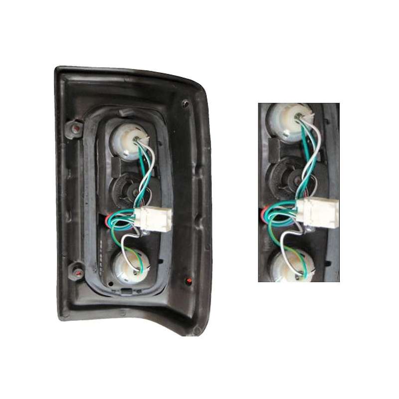 1pair Led Bulb Tail Light Assembly for Patrol 1988-1997 26555-05j00 Rear Bumper Brake Turn Lamp Smo