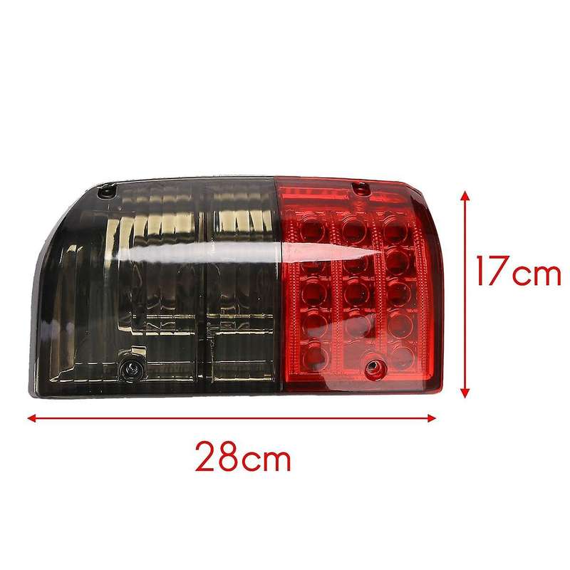 1pair Led Bulb Tail Light Assembly for Patrol 1988-1997 26555-05j00 Rear Bumper Turn Signal Lamp Re