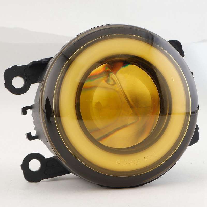 1Pair LED Fog Light Angel Eye Daytime Running Lights for 2018 2019 2020 JB43 Jimny 1998-2017 Yellow