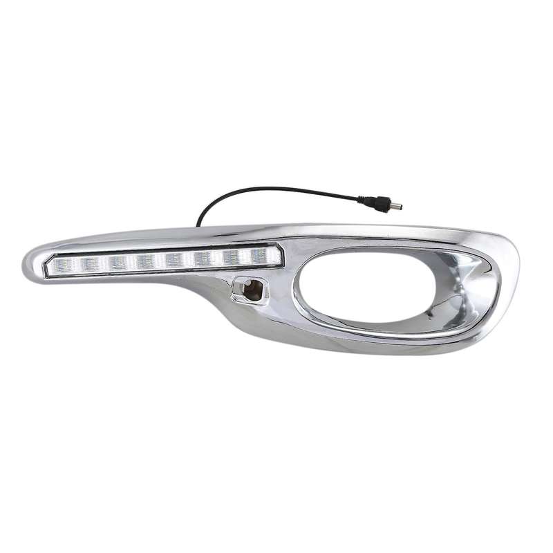 1Pair LED Daytime Running Lights DRL LED Fog Lamp for Fit Jazz 2011-13 1:1