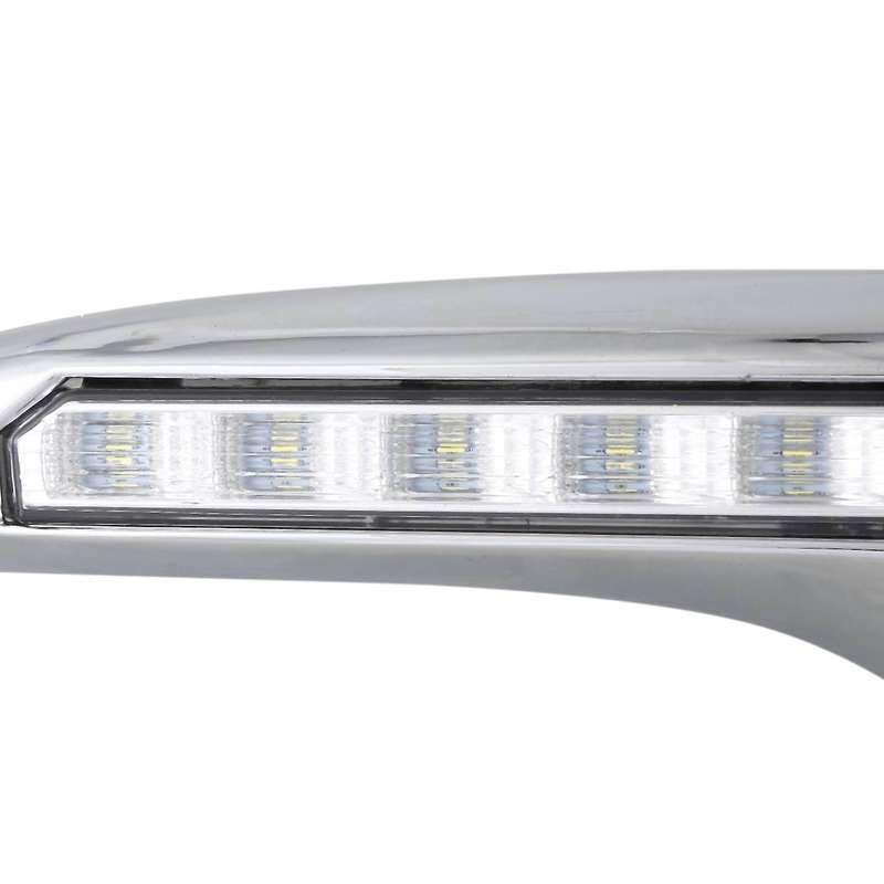 1Pair LED Daytime Running Lights DRL LED Fog Lamp for Fit Jazz 2011-13 1:1