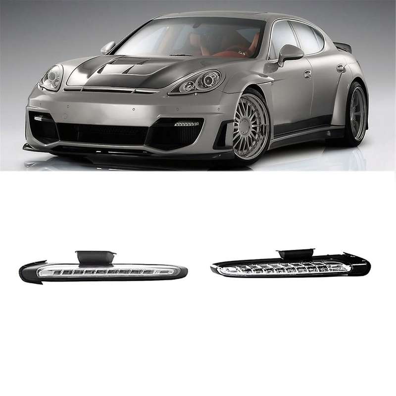 1Pair LED DRL Daytime Ruuning Light Turn Signal Fog Lamp Assembly for 92A /Turbo 2011-2014
