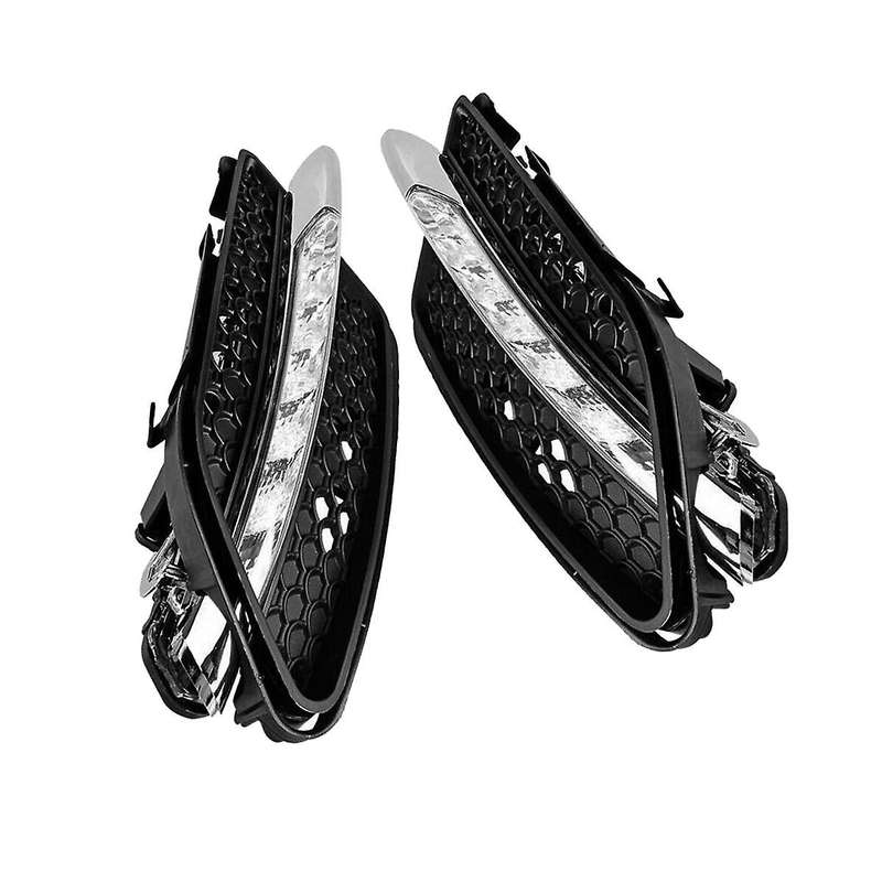 1pair Led Fog Lamp Drl Daytime Running Light for W204 C Class C300 2008-2011