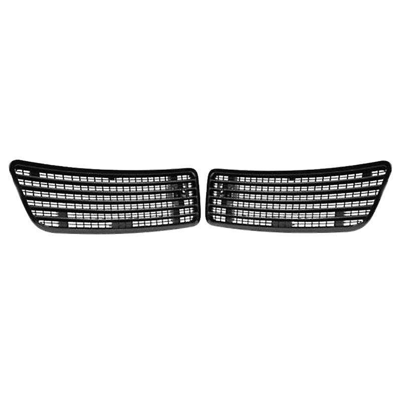 1Pair Left & Right Side Hood Upper Grill Vent for 2007-2013 MERCEDES S550 W221