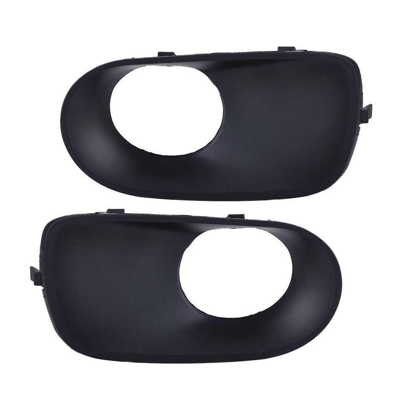 1Pair Left & Right Front Bumper Fog Light Lamp Cover Trim Bezel 51117129299 51117129300 for - X5 E53