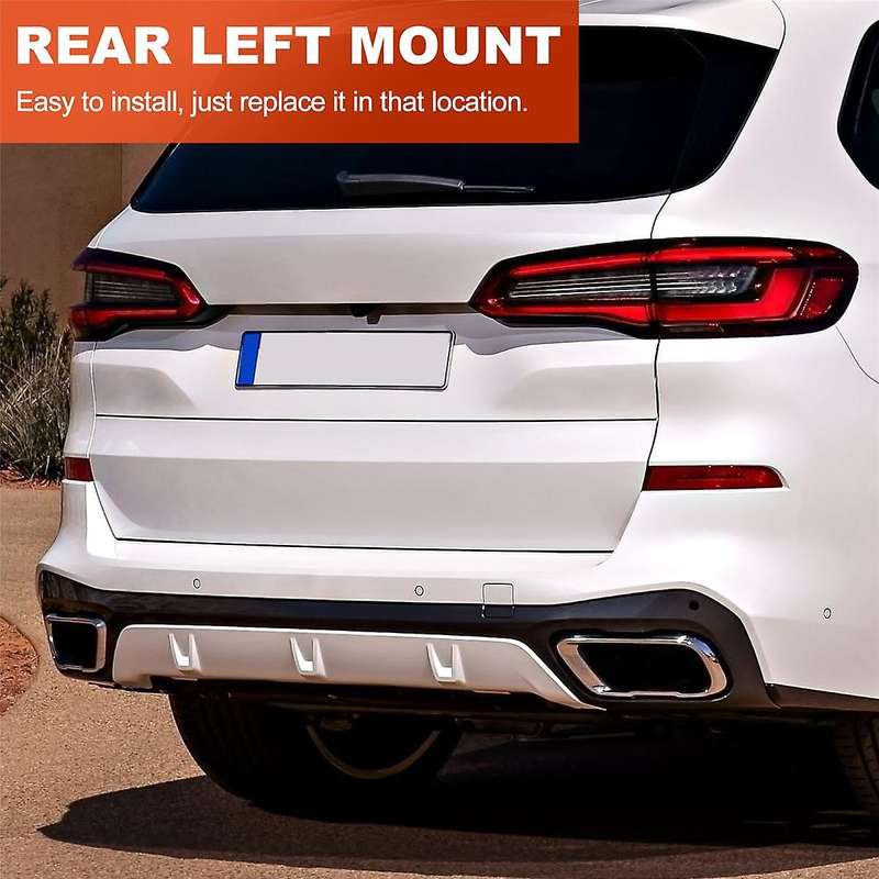1Pair Left & Right Rear Bumper Reflector Panel 63147463973 63147463974 for G05 X5 40iX 50iX 2018-202