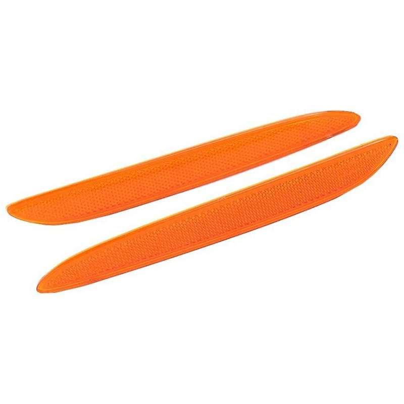 1Pair Left Right Rear Bumper Trim Side Reflector Rear Bumper Lamp Reflector for Leopard XJ 2010-2017