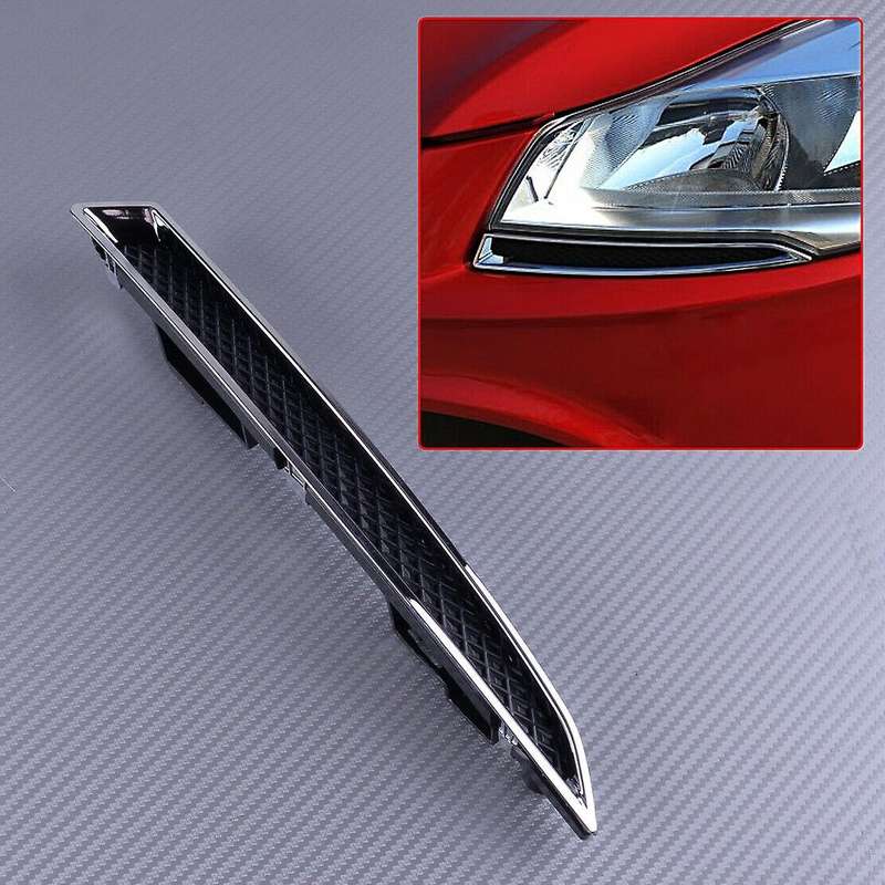 1Pair LH+RH Headlight Holder Bracket Head Light Lamp Lower Trim Moulding for Escape 2013-2016