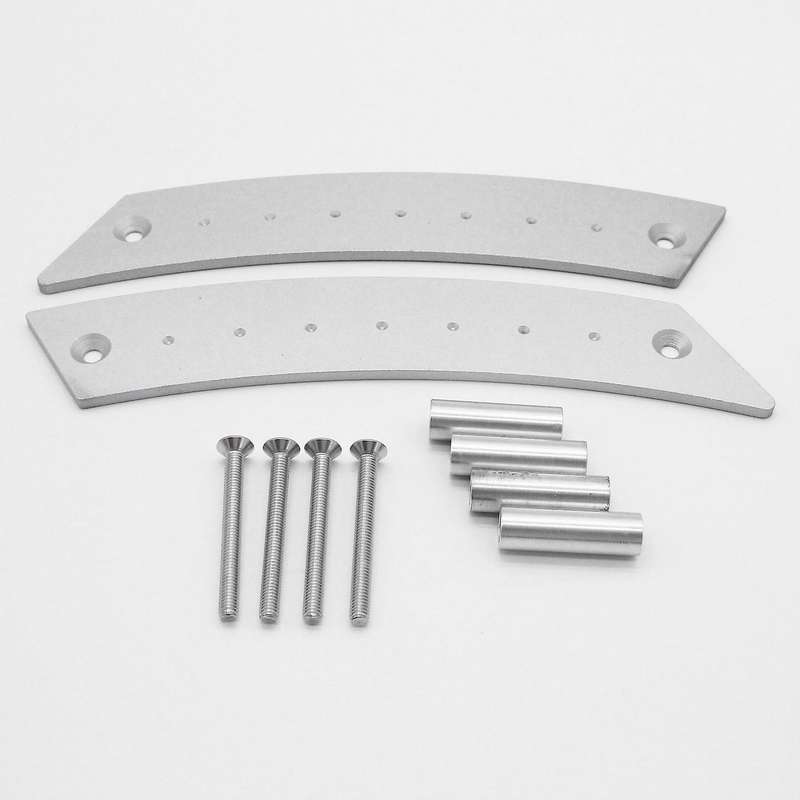 1Pair Metal Door Panel Pull Handle Set for 1998-2010 Interior Door Grab Pull Handles Replacement Si