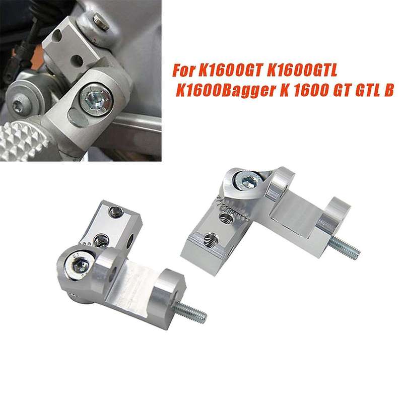 1pair Motorcycle Passenger Foot Peg Lowering Kits for K1600gt K1600gtl K1600bagger K 1600 Gt Gtl B F