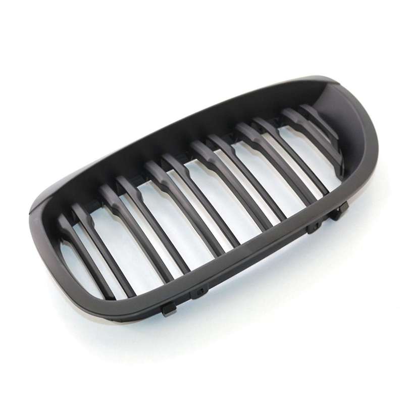 1pair Of Car Center Grilles Front Kidney Grill 51137064317 for 3 Series E46 2-door 03-06 Modificatio