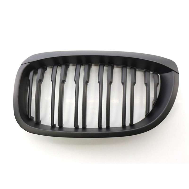 1pair Of Car Center Grilles Front Kidney Grill 51137064317 for 3 Series E46 2-door 03-06 Modificatio