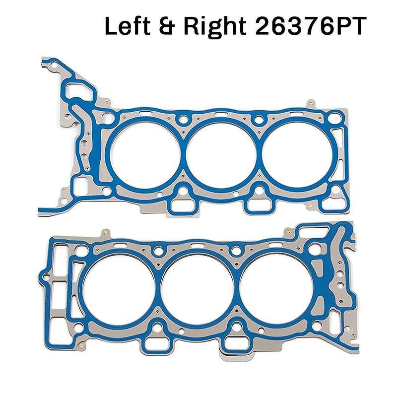 1Pair Multiple Layers Steel Gasket Gasket for 3.6L DOHC 12V 2004-10 26376PT