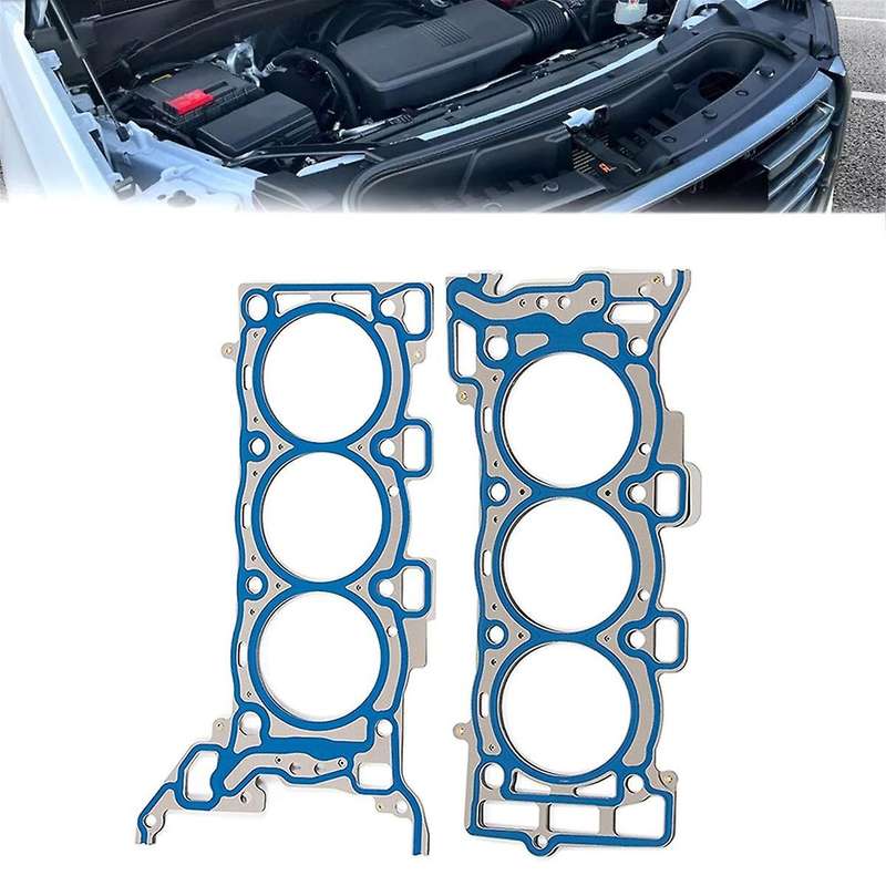 1Pair Multiple Layers Steel Gasket Gasket for 3.6L DOHC 12V 2004-10 26376PT