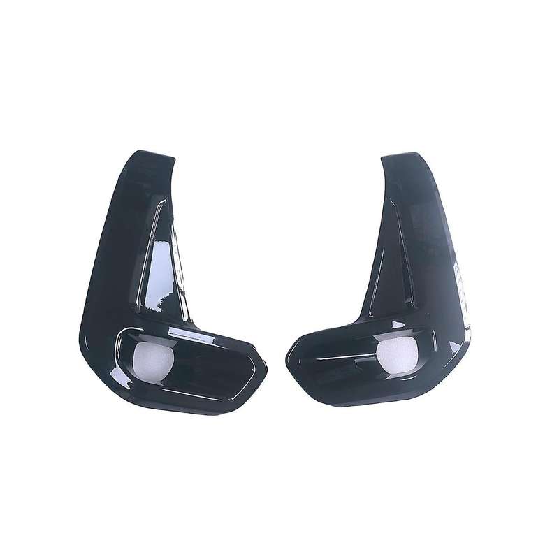 1pair Pickup Car Front Bumper Fog Light Lamp Hoods Housing Cover Replacement for 2020 2021