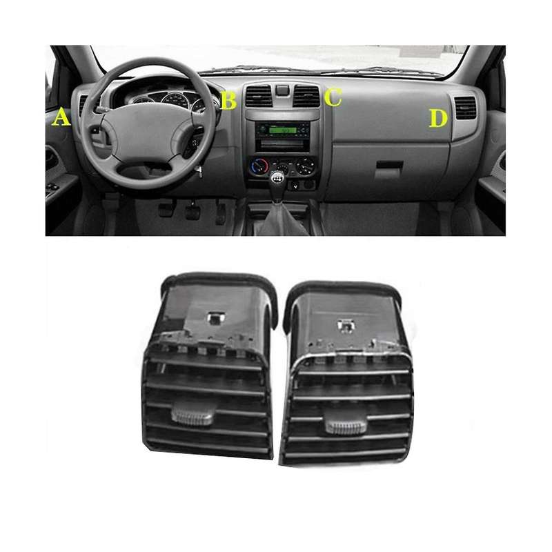 1pair Outlet Air Conditioner Dashboard Panel for 3/5 2010-2013 A/c Vent Nozzle Plate