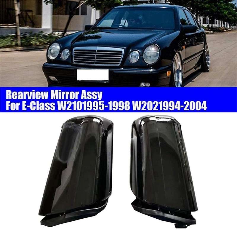 1Pair Outside Door Rearview Mirror for C-Class W210 W202 C220 C230 C280 1994-2004 2108105716 2108106