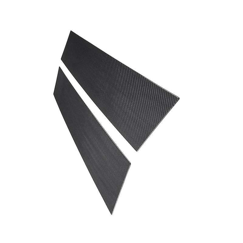 1pair Real Carbon Fibre Centre Pillar Trim Panels for 2022-2023 4 Series 4-door Version Window Colu