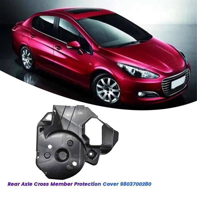 1Pair Rear Axle Member Protection Cover for 408 9803700380 9803700280 Back Axle Beam Plate