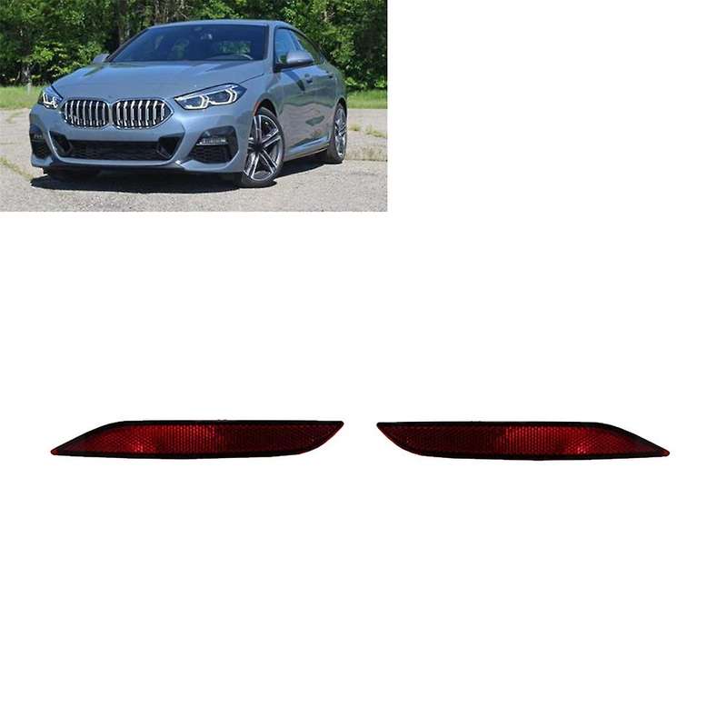 1Pair Rear Bumper Reflector Light Trim 63148075977 63148075978 for 2 Series F44 216D 218I 220D 220DX