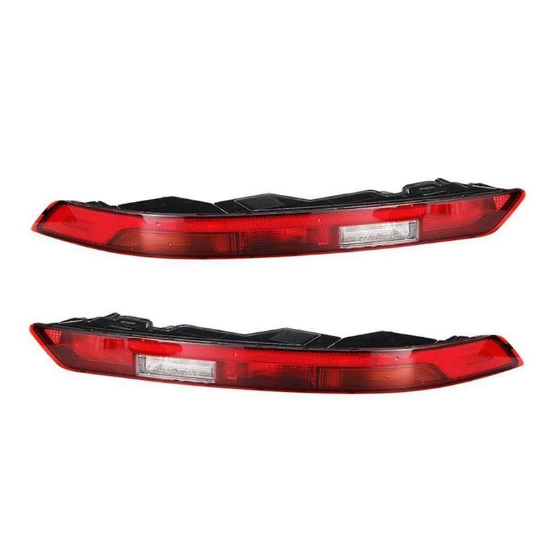 1Pair Rear Bumper Tail Light(LH+RH)Reflector Light Brake Light 80A945069A 80A945070A for Q5 2018-20