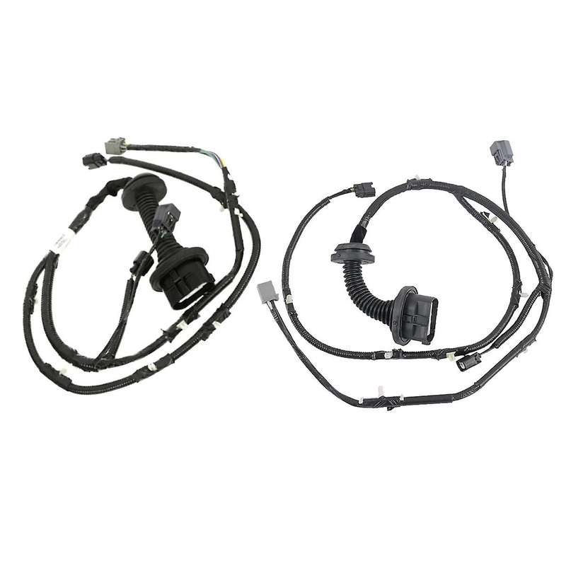 1pair Rear Crew Cab Rear Door Wiring Harness Jumper with Power for 2009-2014 9l3z-14630-caa 9l3z-146