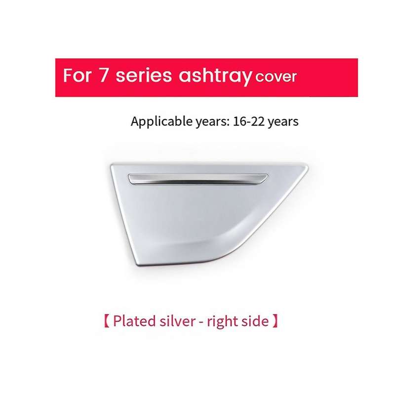 1Pair Rear Door Ashtray Trim Panel Cover 51427398893 51427398894 for 7 Series G11 G12 16-22 745EX 7