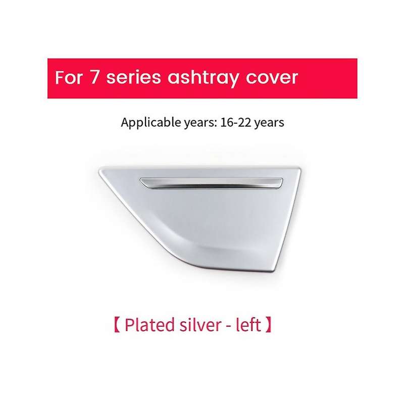 1Pair Rear Door Ashtray Trim Panel Cover 51427398893 51427398894 for 7 Series G11 G12 16-22 745EX 7