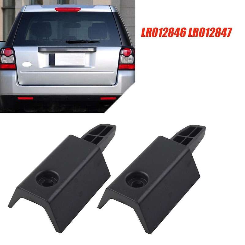 1pair Rear Cargo Cover Pin Catch Lr012846 Lr012847 for Range Sport Lr2 L359 2006-2015 Black Bracket