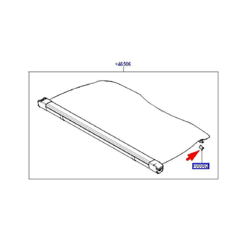 1pair Rear Cargo Cover Pin Catch Lr012846 Lr012847 for Range Sport Lr2 L359 2006-2015 Black Bracket