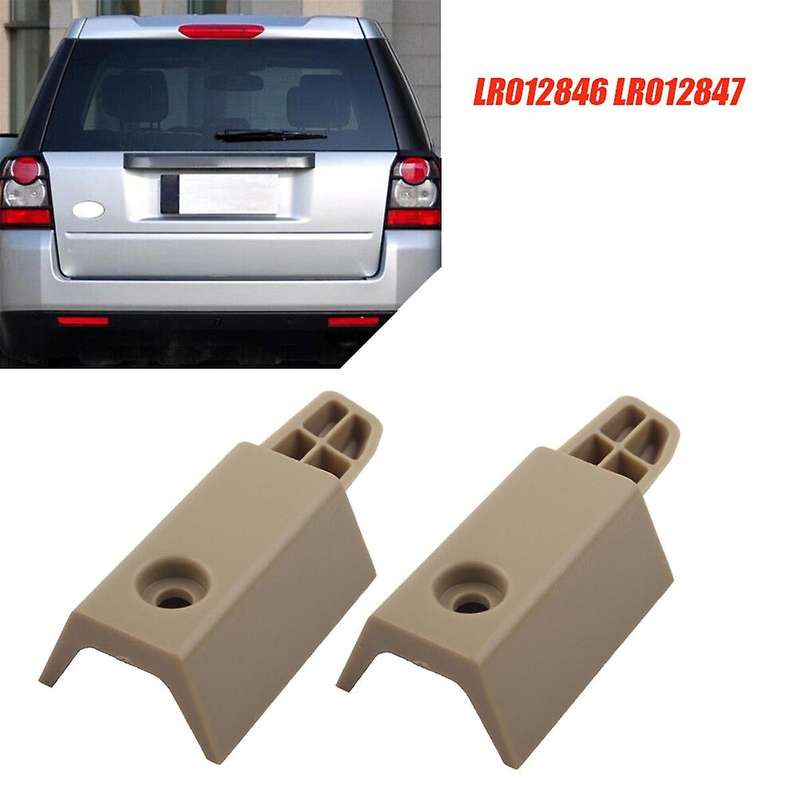 1pair Rear Cargo Cover Pin Catch Lr012846 Lr012847 for Range Sport Lr2 L359 2006-2015 Beige Bracket