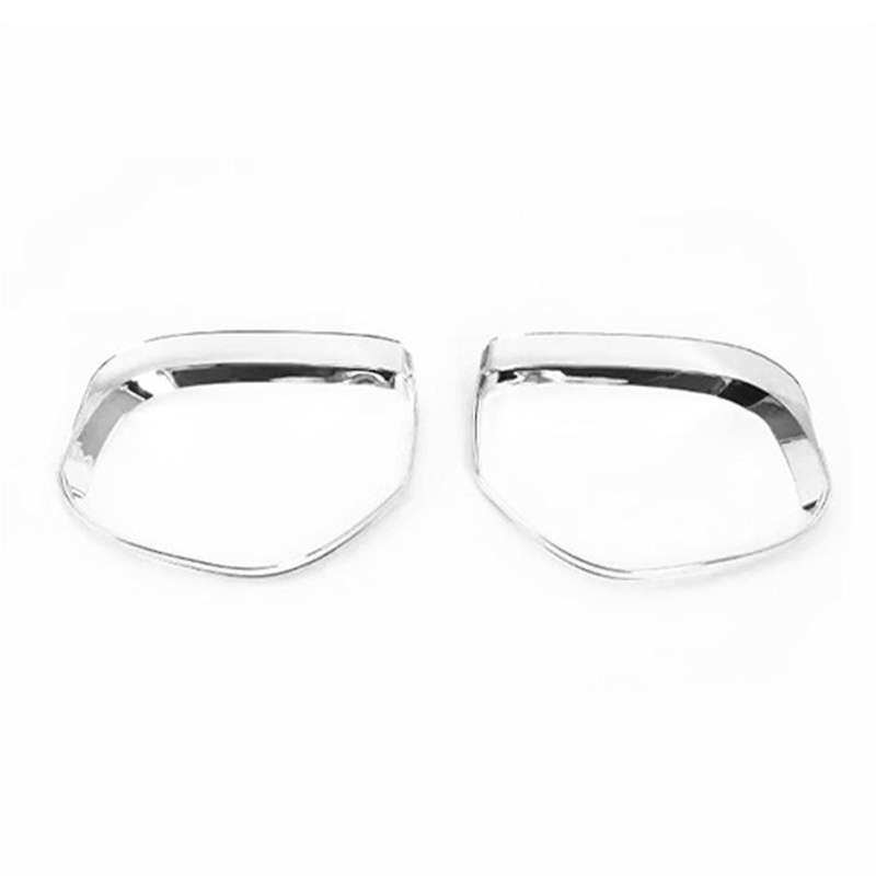 1pair Rear View Mirror Rain Visor Shade Cover for 2013-2021 Side Mirror Rain Brow Trim Protection