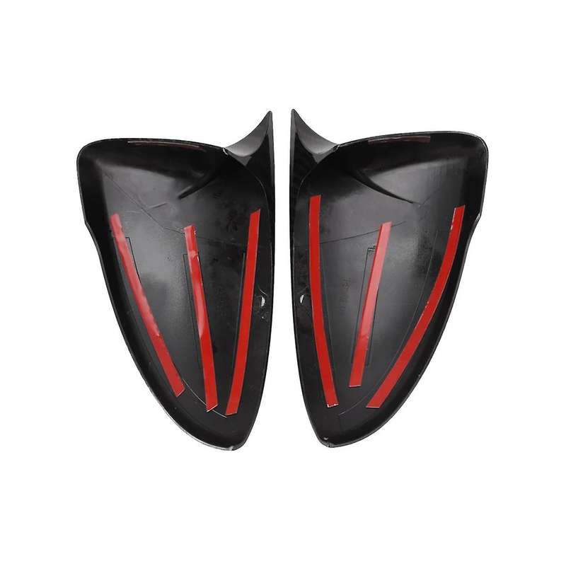 1pair Rearview Mirror Cover for Forte Cerato 2019-2023 Mirror Modified Ox Horn Shell Sticker Carbon