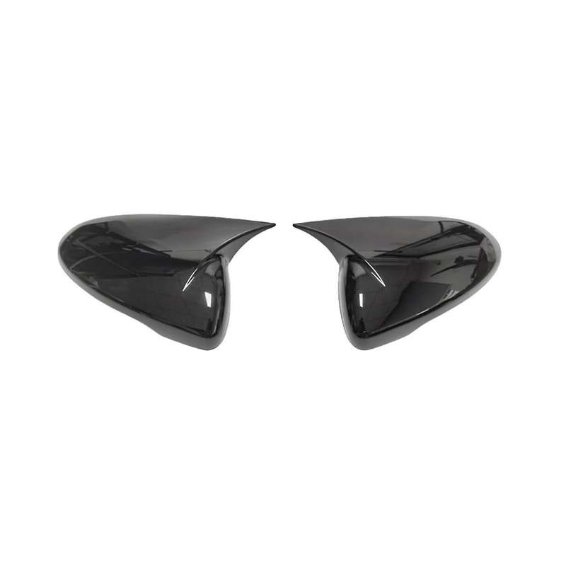 1pair Rearview Mirror Cover for Forte Cerato 2019-2023 Mirror Modified Ox Horn Shell Sticker Bright