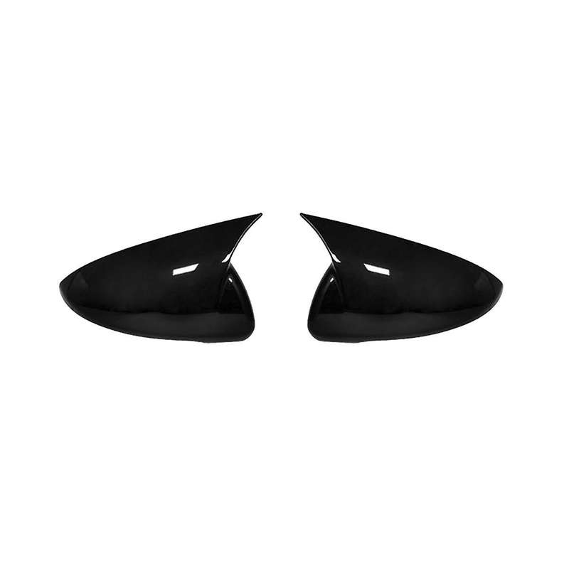 1pair Rearview Mirror Cover for Forte Cerato 2019-2023 Mirror Modified Ox Horn Shell Sticker Bright