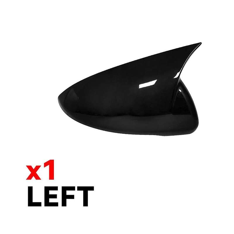 1pair Rearview Mirror Cover for Forte Cerato 2019-2023 Mirror Modified Ox Horn Shell Sticker Bright