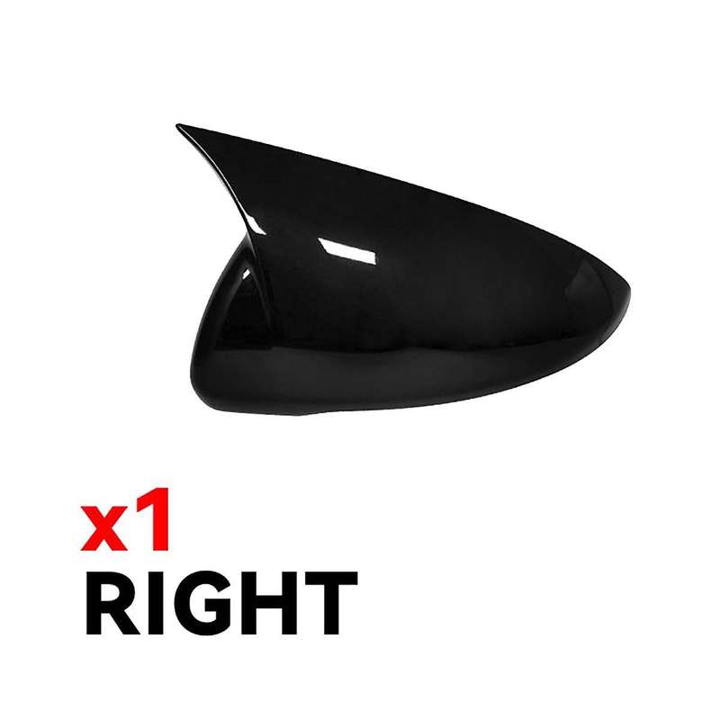 1pair Rearview Mirror Cover for Forte Cerato 2019-2023 Mirror Modified Ox Horn Shell Sticker Bright