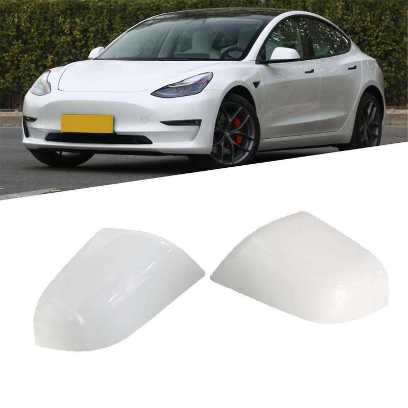 1pair Rearview Mirror Cover Trim for 2017-2022 Side Wing Mirror Shell 109229201d 109229001d