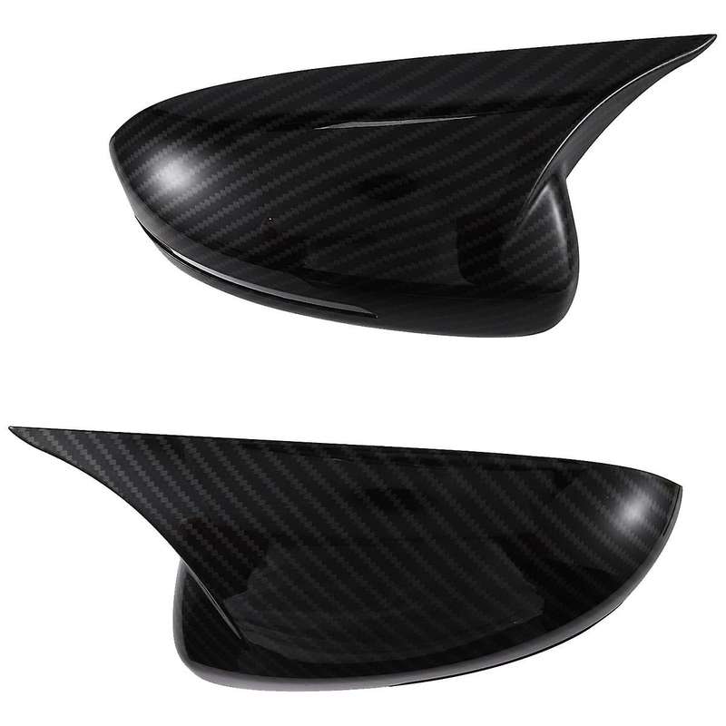 1pair Rearview Mirror Cover Housing Ox Horn Trim Caps for K5 2011-2015 Side Mirror Shell Sticker Ca