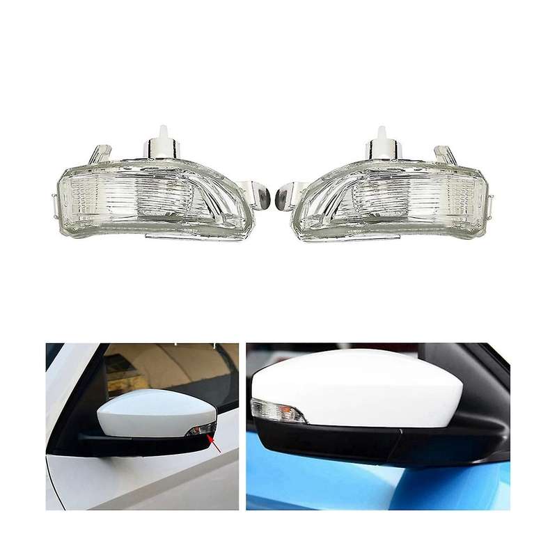 1pair Rearview Mirror Turn Signal Light Shell Indicator for Fabia 2015-2017 Rapid 2018-2020 6v09491