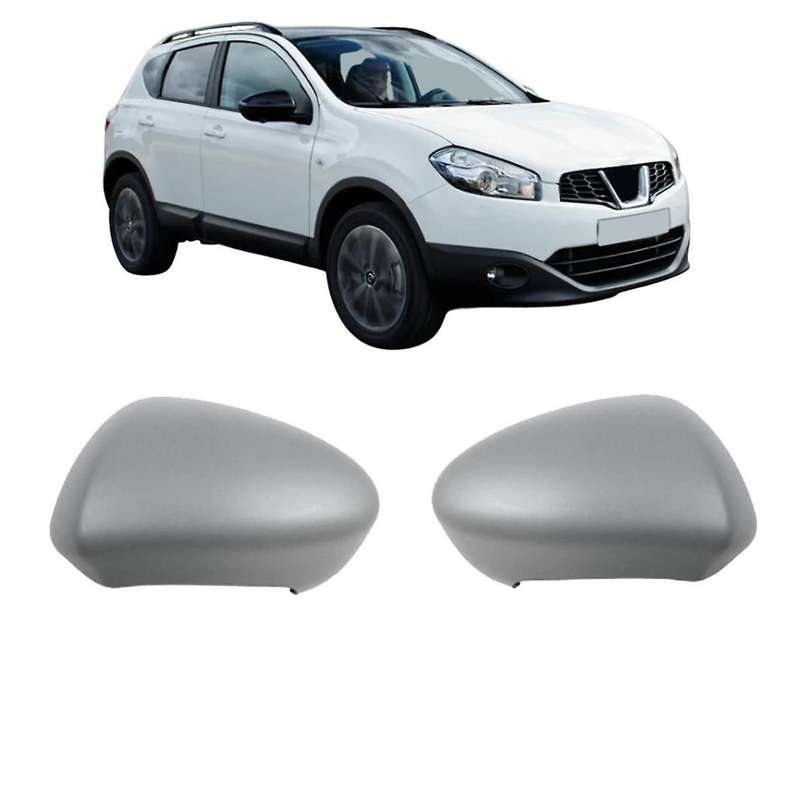 1pair Side Door Rearview Mirror Cover Trims Car Accessories for 2007-2014